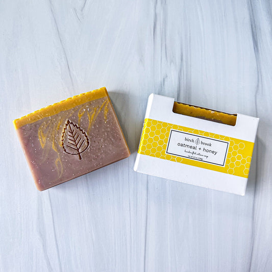 oatmeal + honey artisan soap