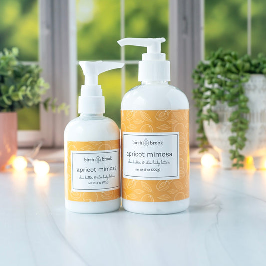 apricot mimosa hand and body lotion