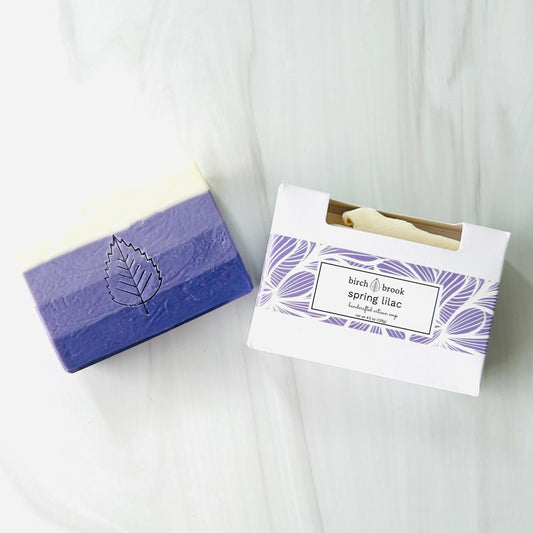 spring lilac artisan soap