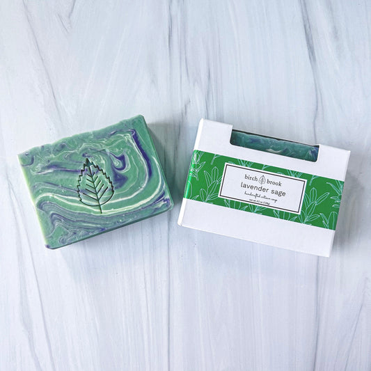 lavender sage artisan soap