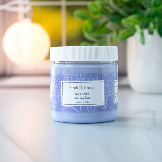 lavender satin body butter