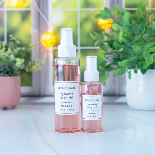 rose gold hydrating body mist